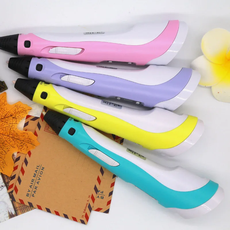 3D Printing Pen with LCD Screen Creative Graffiti Drawing Tool Compatible Birthday Gift 3D Pen for Painting And Modeling