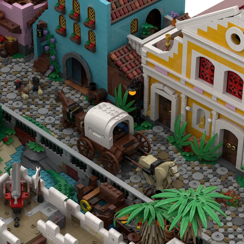 20747pcs MOC Ultimate Pirates World Model Building Blocks Construction Toy Christmas Gifts Collection Display Assemble Creative