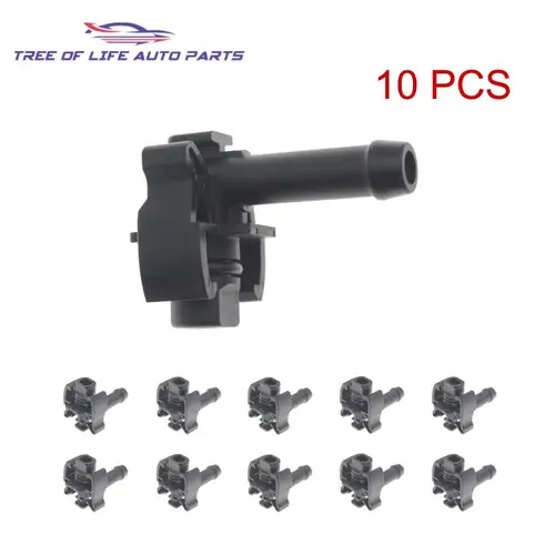 Imagen 1 del producto Conector de conexión de manguera de agua para tanque de hervidor de agua automático 1/2/5/10 para NISSAN KICKS VERSA 1.6L L4 2018-2024 carga libre de plástico