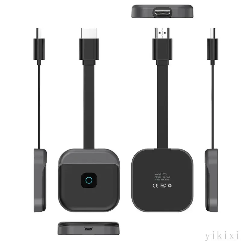 Mirascreen 5G 2.4G 4K 1080P Wireless HDMI-compatible TV Stick Dongle For Miracast Airplay DLAN TV Receiver Wifi Mirroring Screen