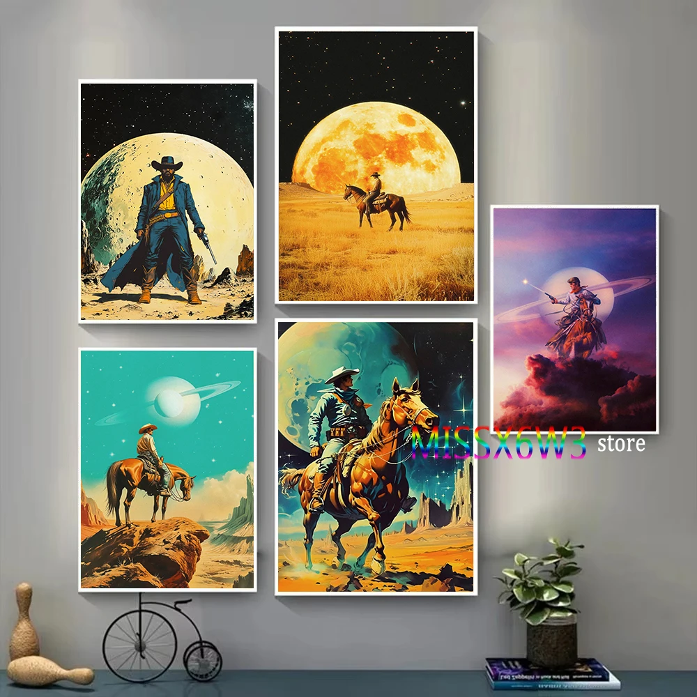 Retro Cosmic Wester… - image