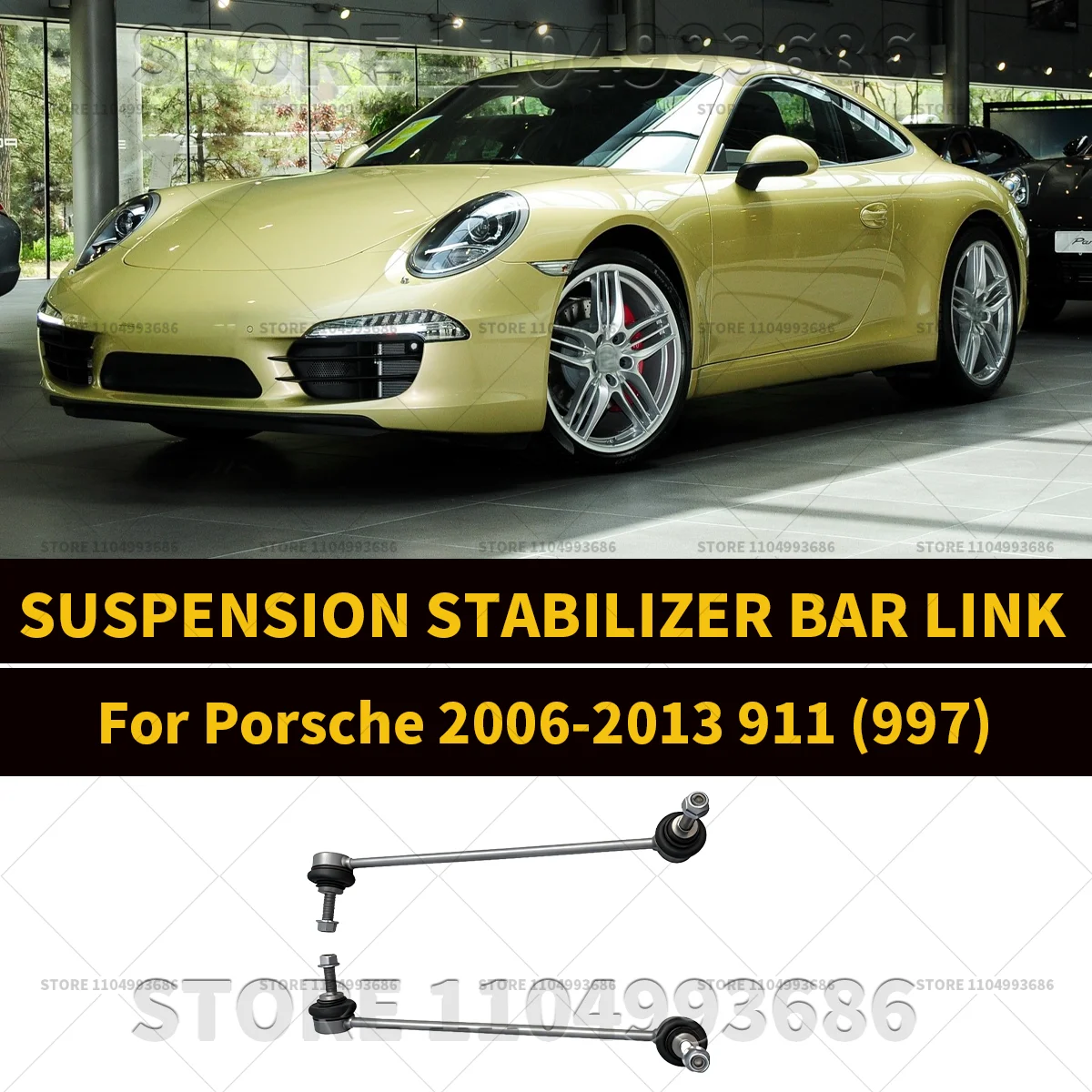For 2006-2013 Porsche 911 (997) Front Suspension Stabilizer Bar Link OEM 99734307302 99734307402 99734307303 99734307403