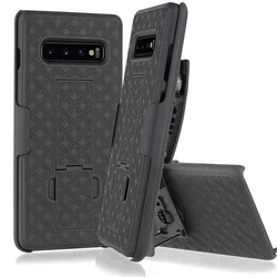 Heavy Duty Tough Rugged Belt Clip Armor Holster Case Cover on For Samsung S10 S10E S10 Plus Defender Shockproof Phone Coque Capa