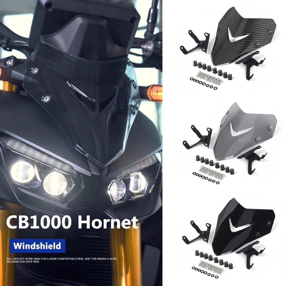 

2025 Motorcycle Windshield WindScreen For Honda CB1000 Hornet SP CB 1000 Hornet SP Windshield Fairing Windscreen Deflector