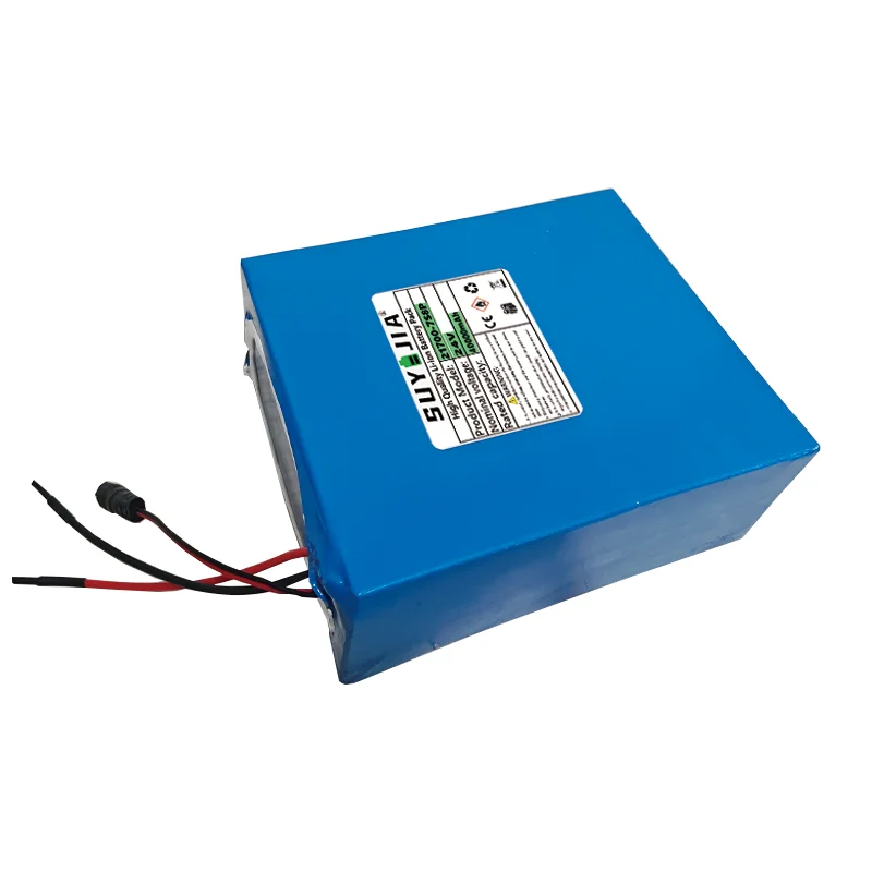 24V 40Ah 21700 Battery Pack 40000mAh Lithium Ion Rechargeable Batteries 7S8P High Power 30A BMS for Electric Vehicle  Scooter