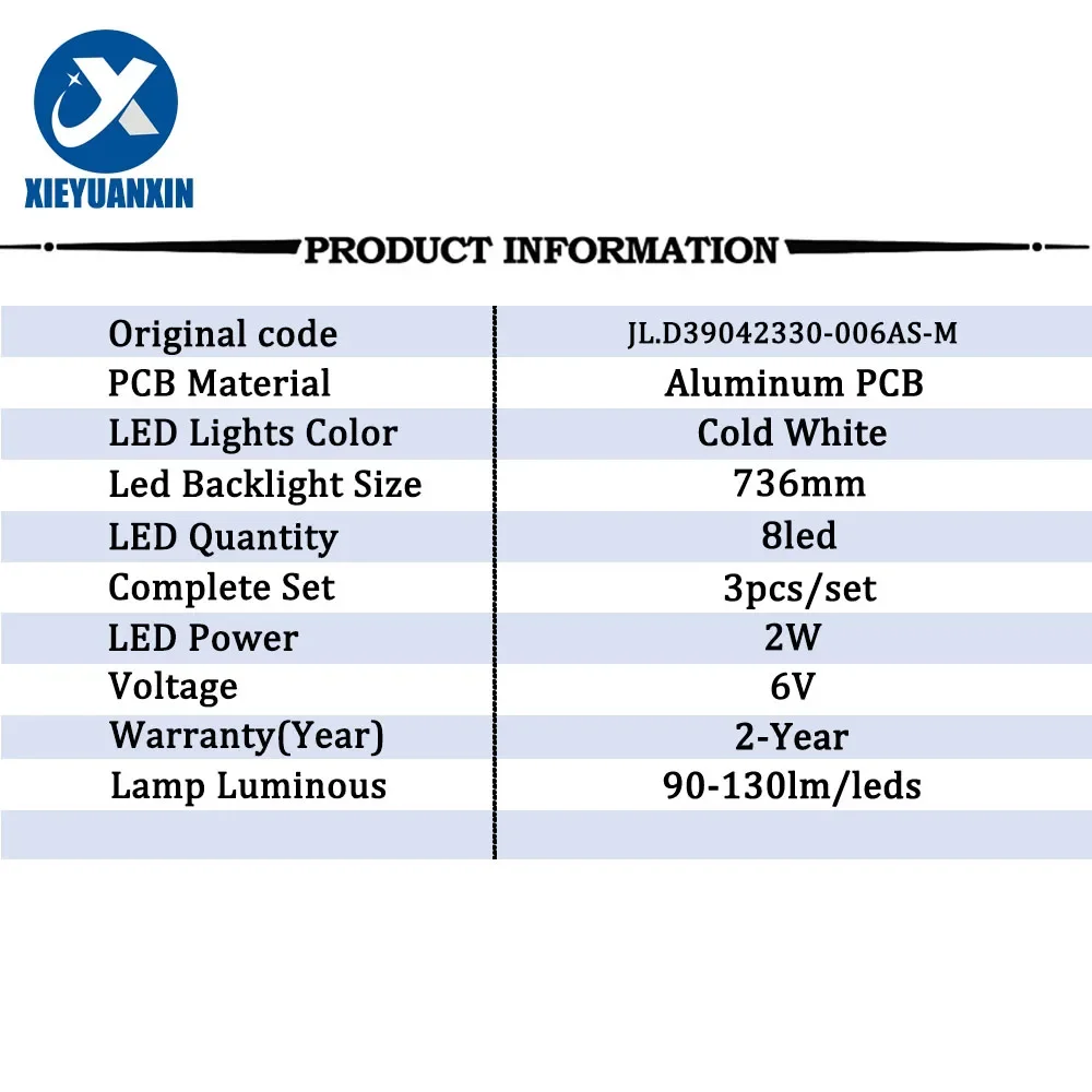 Podświetlenie LED pasek telewizyjny 39 lh5320h MS-L1795 V2 H39D7100E LE39Z1 CX390DLEDM 39LEM-1045/T2C JL.D39042330-006AS-M AKTV409TS 39 pl11tc