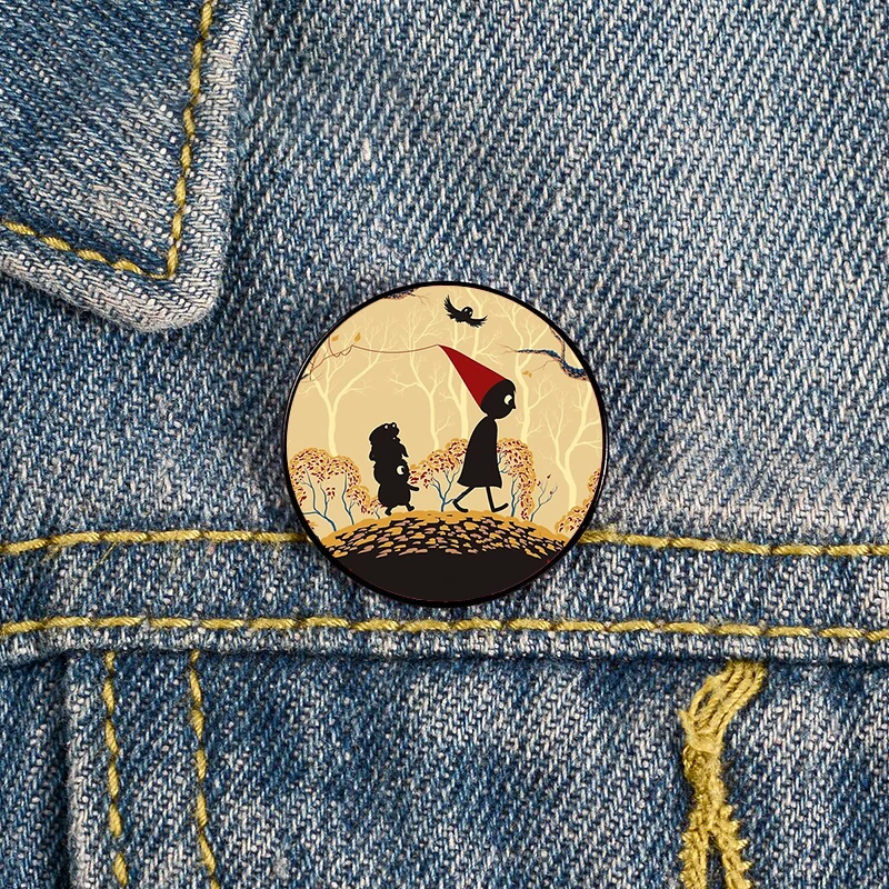 Halloween Lets Get Halloweird Spooky Witch Pin Custom Brooches Shirt Lapel teacher tote Bag Badge gift brooches pins for women