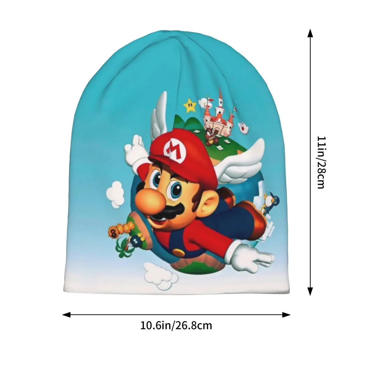 Super-Mario 3 Warm Knitted Cap Fashion Bonnet Hat Autumn Winter Outdoor Beanies Hats for Men Women Adult