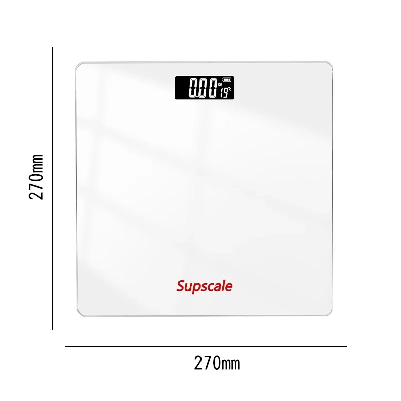 Home Rechargeable Weight Scale Body Fat Scale Adult Gradient Human Scale Precision Health Scale Electronic Scale Rechargeable