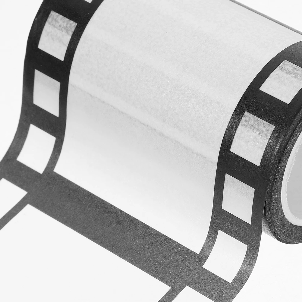 2 لفات من شريط الأفلام الواسع يمكنك صنعه بنفسك شريط زخرفي لتزيين قصاصات المجلات واللوازم المكتبية لفيلم الليل