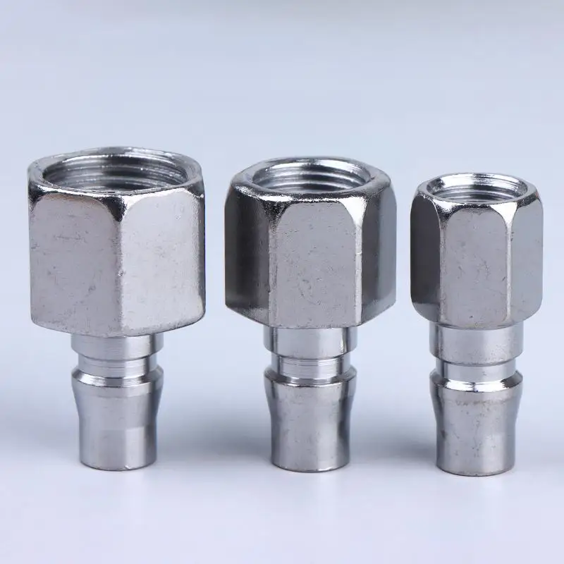 Pneumatic Fitting C Type Hose Quick Connector High Pressure Coupler Plug Socket PF20 PF30 PF40 Air Compressor Joints