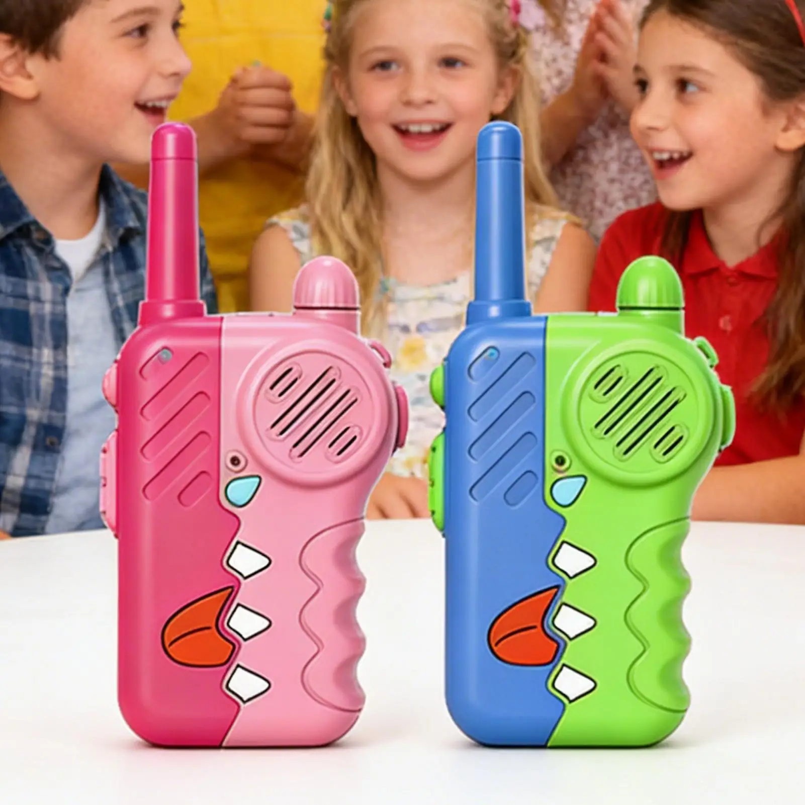 Walkie-talkies Leuk draadloos interactief met zaklamp Walkie-talkie voor kinderen Educatief speelgoed voor binnen en buiten, thuispark