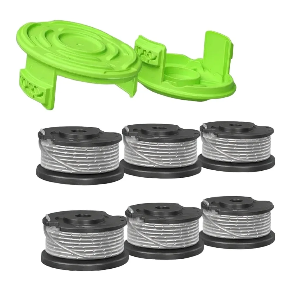 Premium 0.065 Trimmer String Spool For Greenworks - Effortless Installation Replacement Trimmer Spool Line String Trimmers