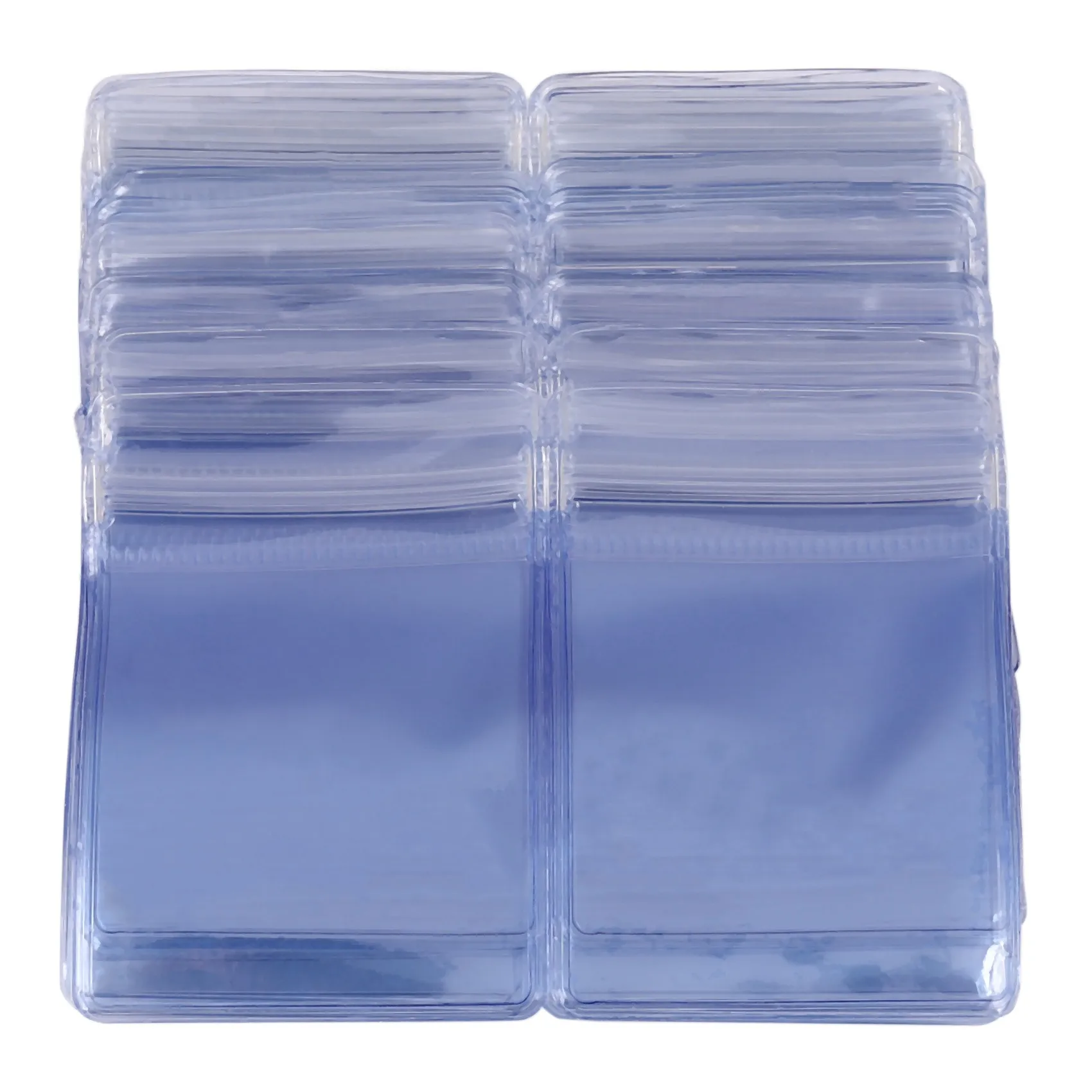 50pc 6x4cm Zipper Closure bags clear poly bag reclosable plastic small baggies