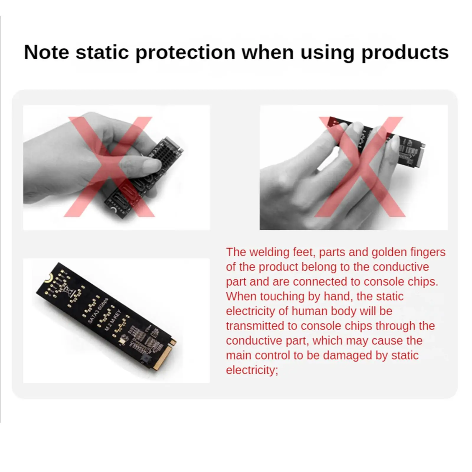 M.2 to SATA Hard Disk Adapter Card PCIe 3.0 SSD Jmb582 Solid State Drive A+E Card M2 to SATA 3.0 Expansion Card for PC Computers