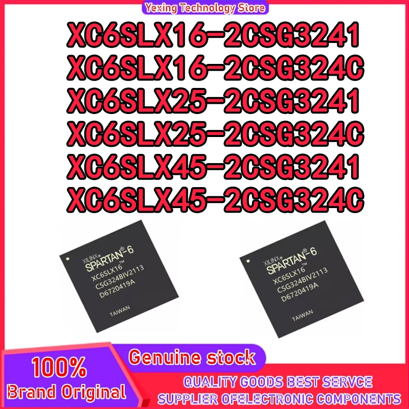 

XC6SLX16-2CSG324I XC6SLX16-2CSG324C XC6SLX25-2CSG324I XC6SLX25-2CSG324C XC6SLX45-2CSG324I XC6SLX45-2CSG324C Чип BGA IC на складе