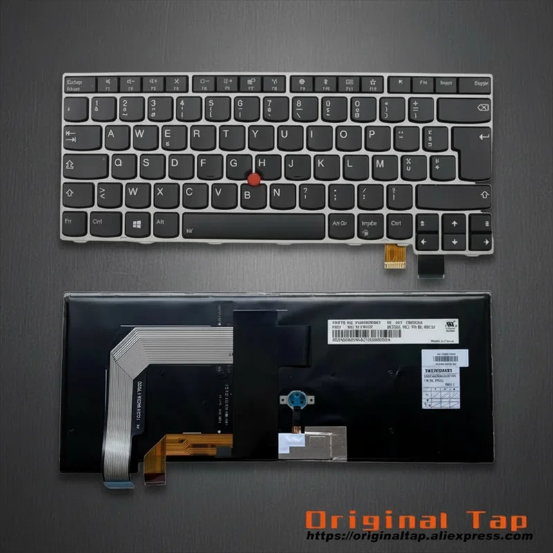 

Французская клавиатура с подсветкой для Thinkpad 13 Gen 2 T470s 01ER880 01EN898 01ER921 01EN857
