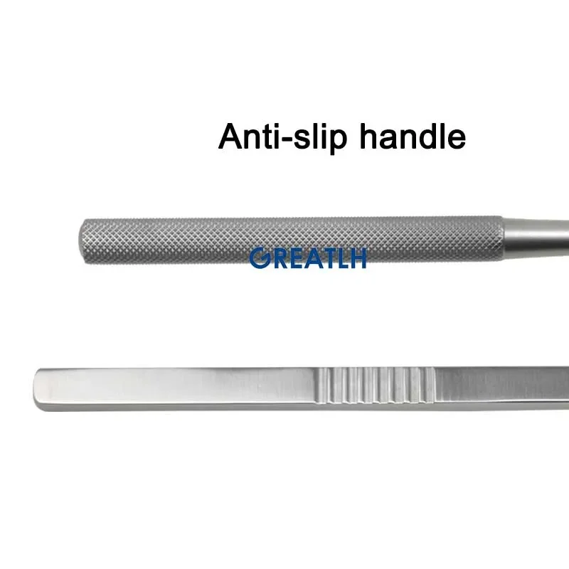 Stainless Steel Nose Chisel Shovel Nasal Bone Knife Nasal Bone Chisel Nose Shaping Tool Left Right Head Orthopedic Instrument