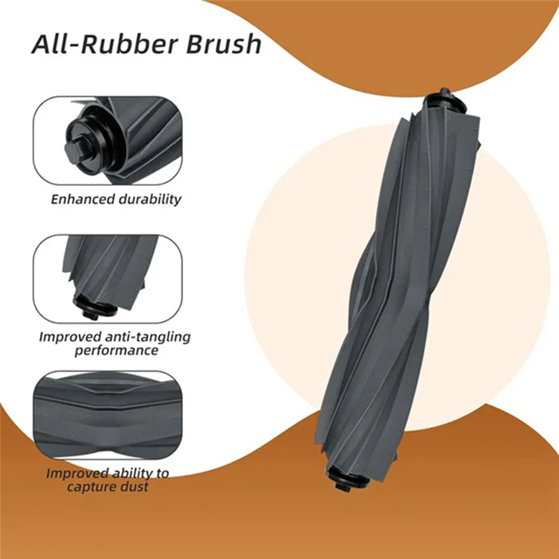 MENGAPA-Aksesori untuk Xiaomi Mijia Omni B116 /B101CN Filter Sikat Sisi Utama Kantong Debu Pel Dreame L10s Ultra/L10 Bagian Ultra