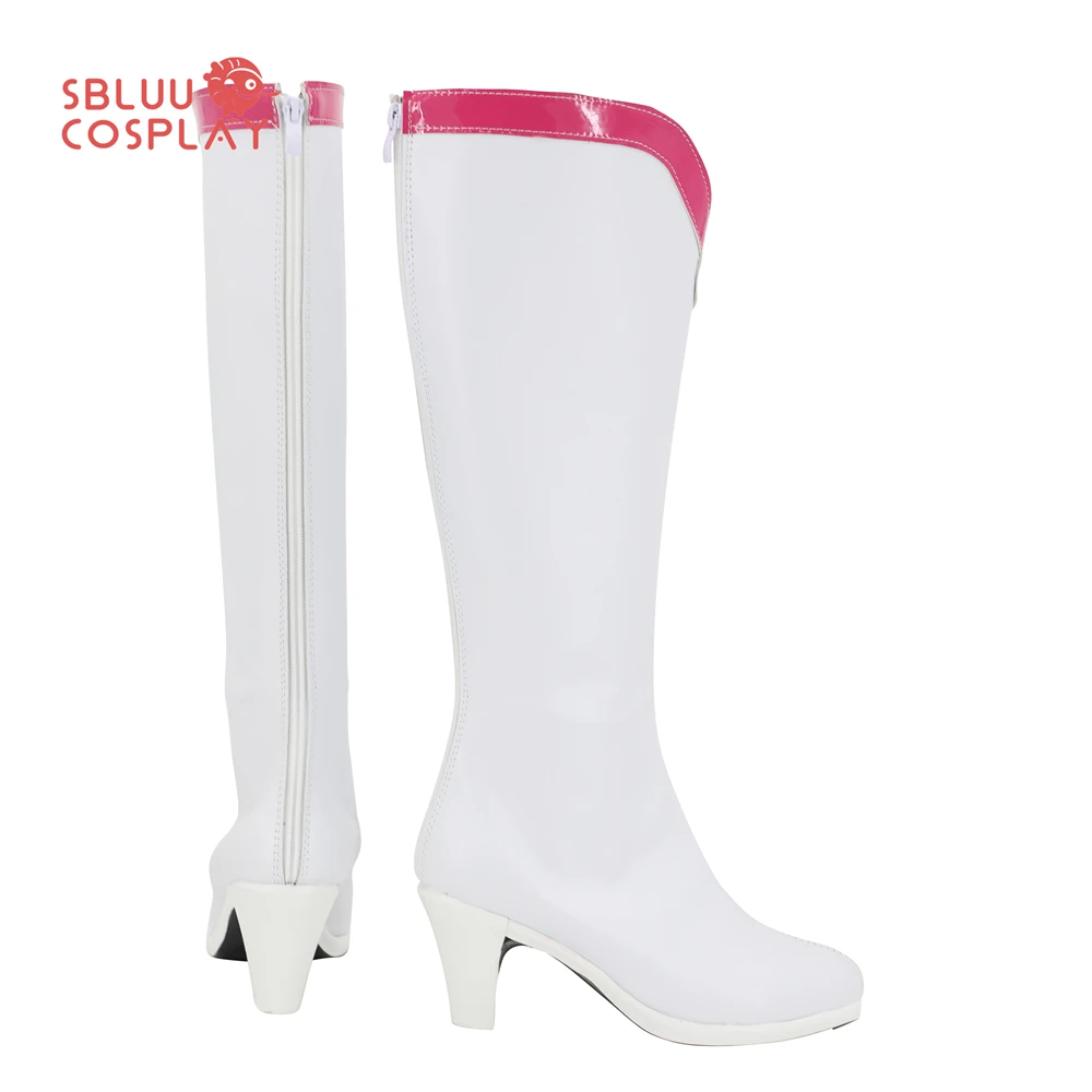 SBluuCosplay Anime Tsukino Usagi Cosplay Shoes Custom Made Boots