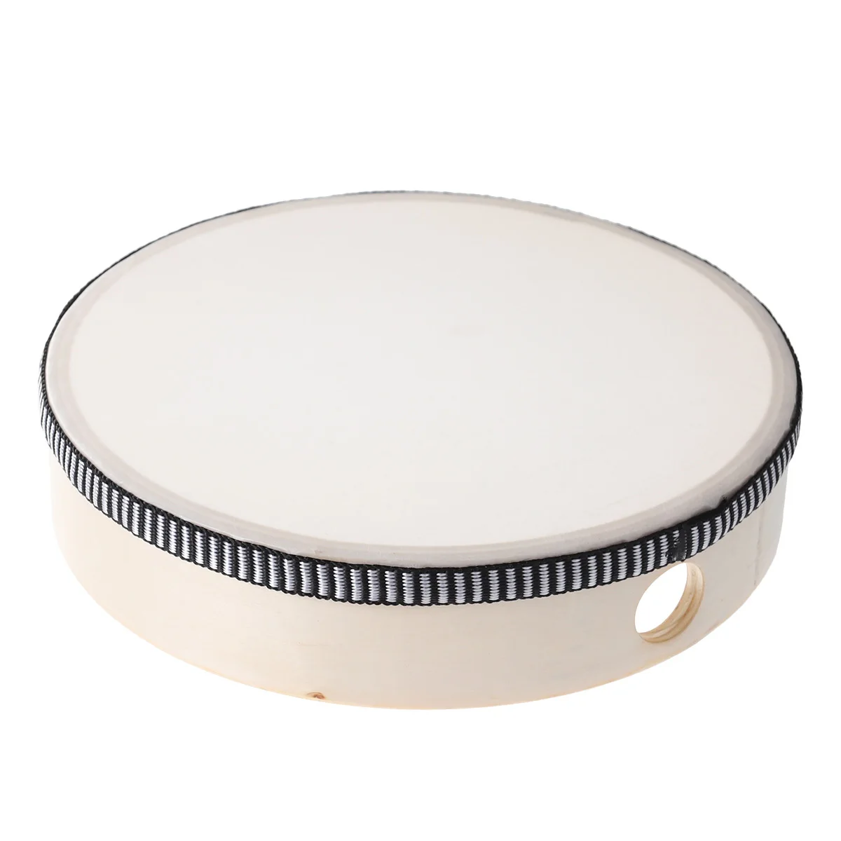 

Wooden Hand Drum Medium Size for Preschoolers Educational Orff Percussion Instrument Develops Music Talent and Creativity in