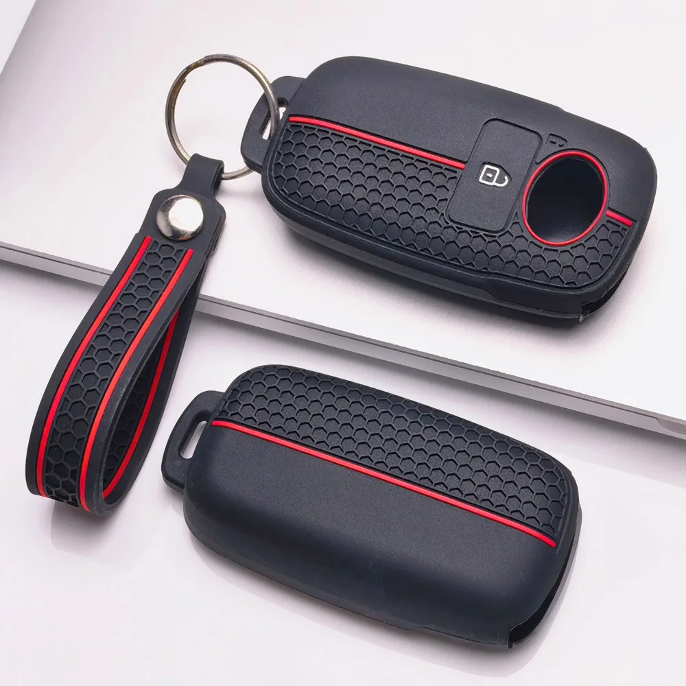 Durable Car Key Ring Holder for Toyota Raize Veloz Avanza Wigo Rush Calya Sigra Agya Daihatsu Rocky 360 Rotatable Key Holder