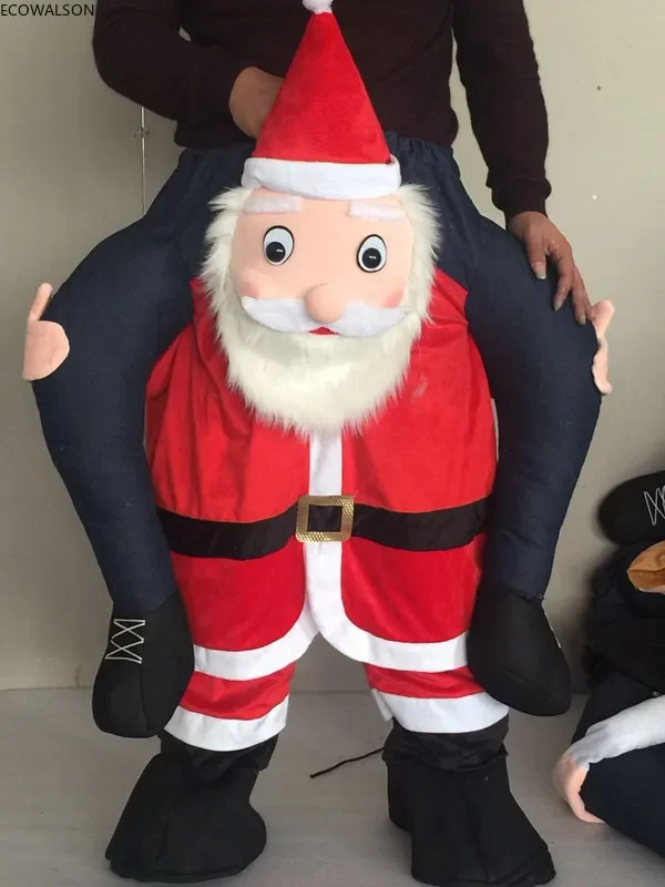 Hot sales Ride on Bear Oktoberfest Costume Animal Funny Cosplay Dress Up Fancy Pants Novelty Mascot Costume for Party Kid Family