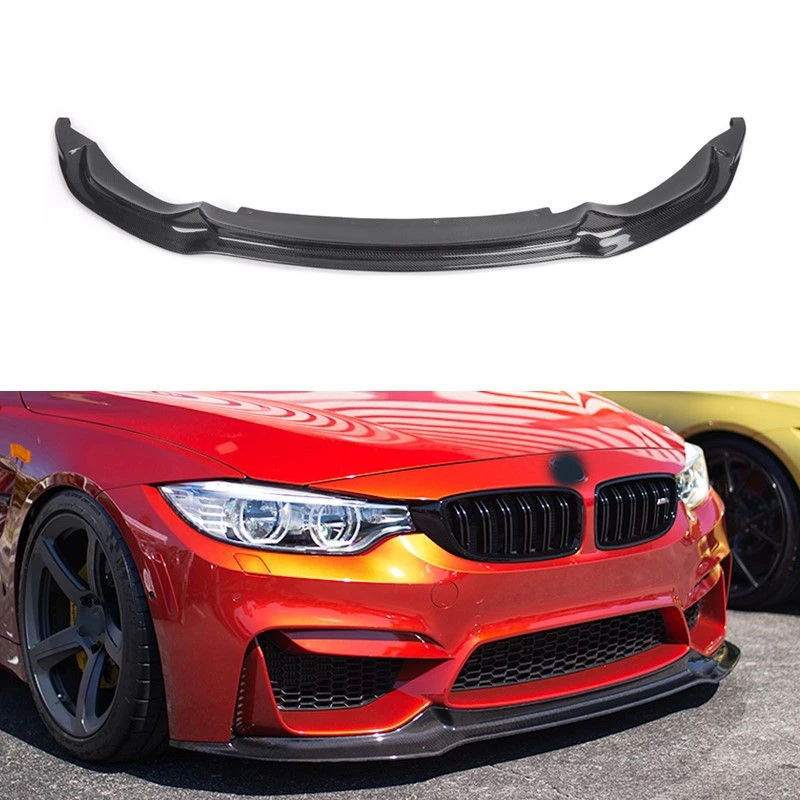 

Carbon Fiber Front Lip Car Front Bumper Spoiler for BMW F8X F80 M3 F82 F83 M4 2014 - 2018 Sedan Coupe Convertible