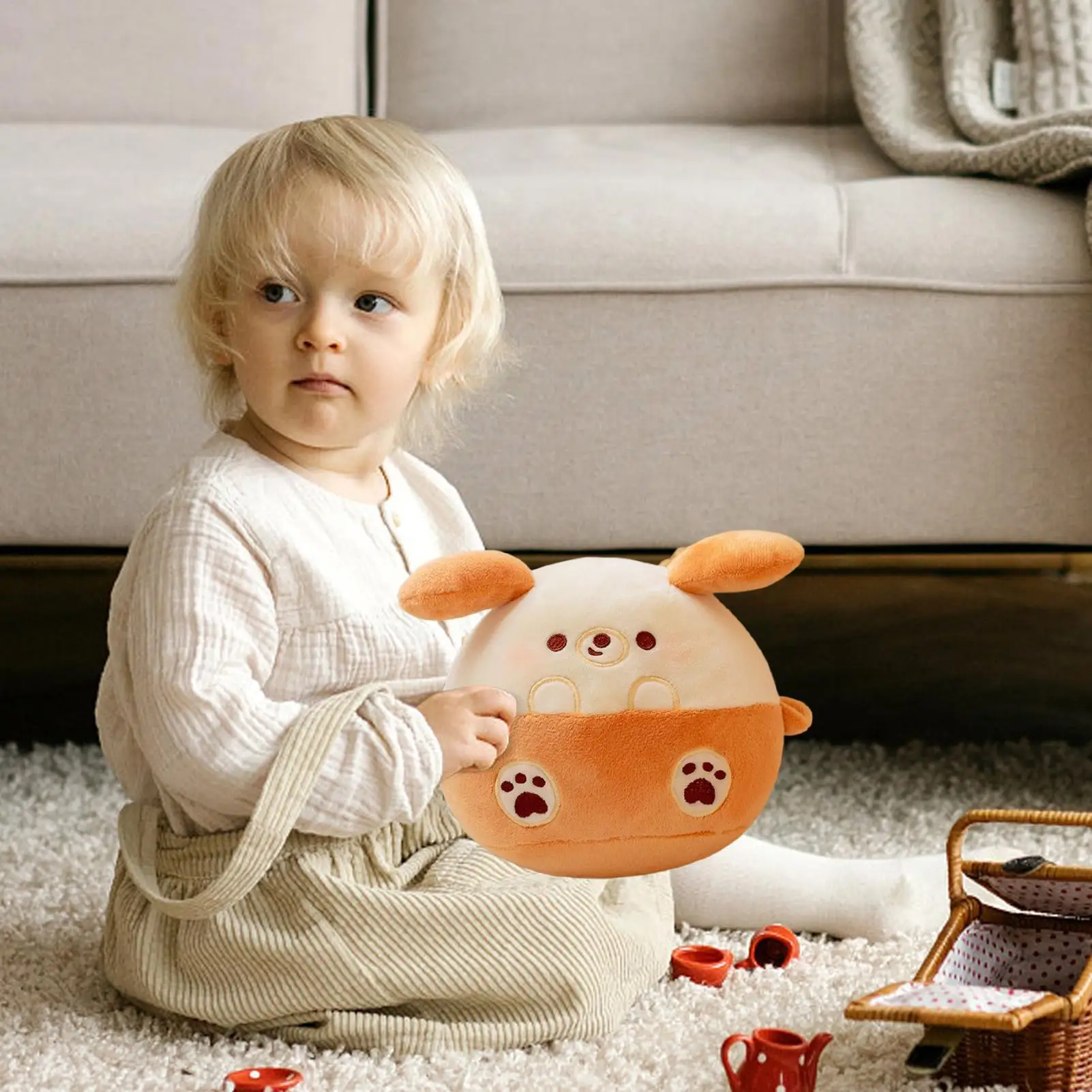 

Dog Stuffed Animal Small Cute Throw Pillows Cartoon Puppy Animal Plush Toys For Kids Adults Girls Christmas Birthday Party