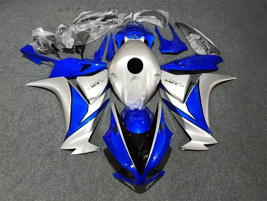 

NEW ABS Motorcycle Whole Fairings kit fit for CBR1000RR CBR1000 CBR 1000RR 2012 2013 2014 2015 2016 Fairing kits set blue silver