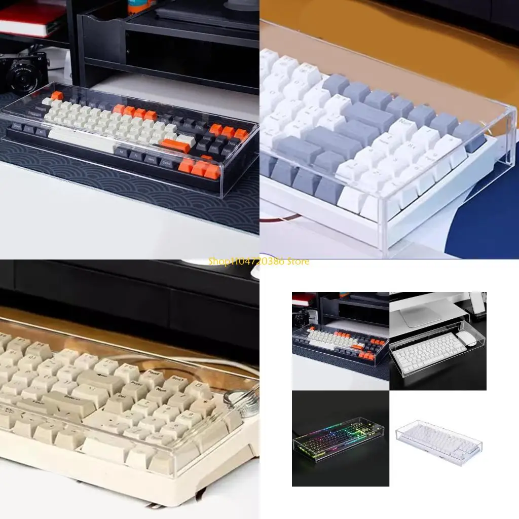 K0EA Universal Mechanical Keyboards Dustproof Cover Friendly Material Quick Assembly