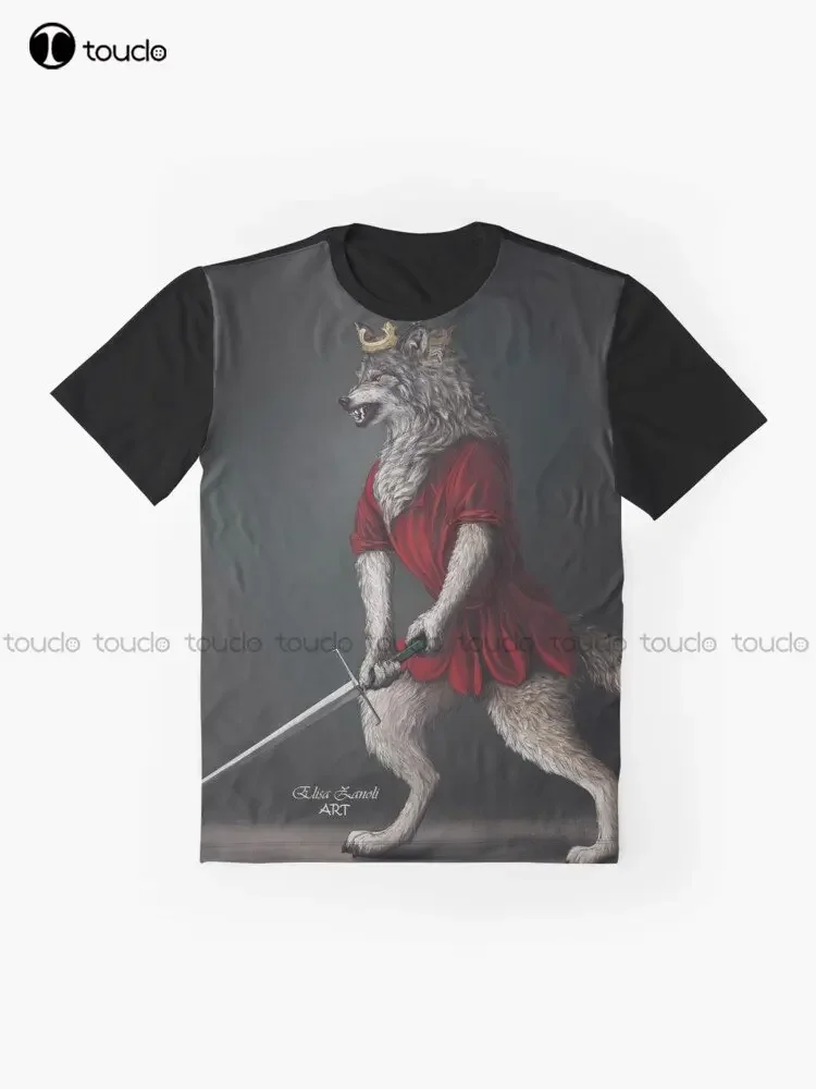 Hemanimals-ذئب ليبيري الجرافيك تي شيرت البولينج قمصان للرجال الطباعة الرقمية تي شيرت هدية الكريسماس شعبية جديدة #3