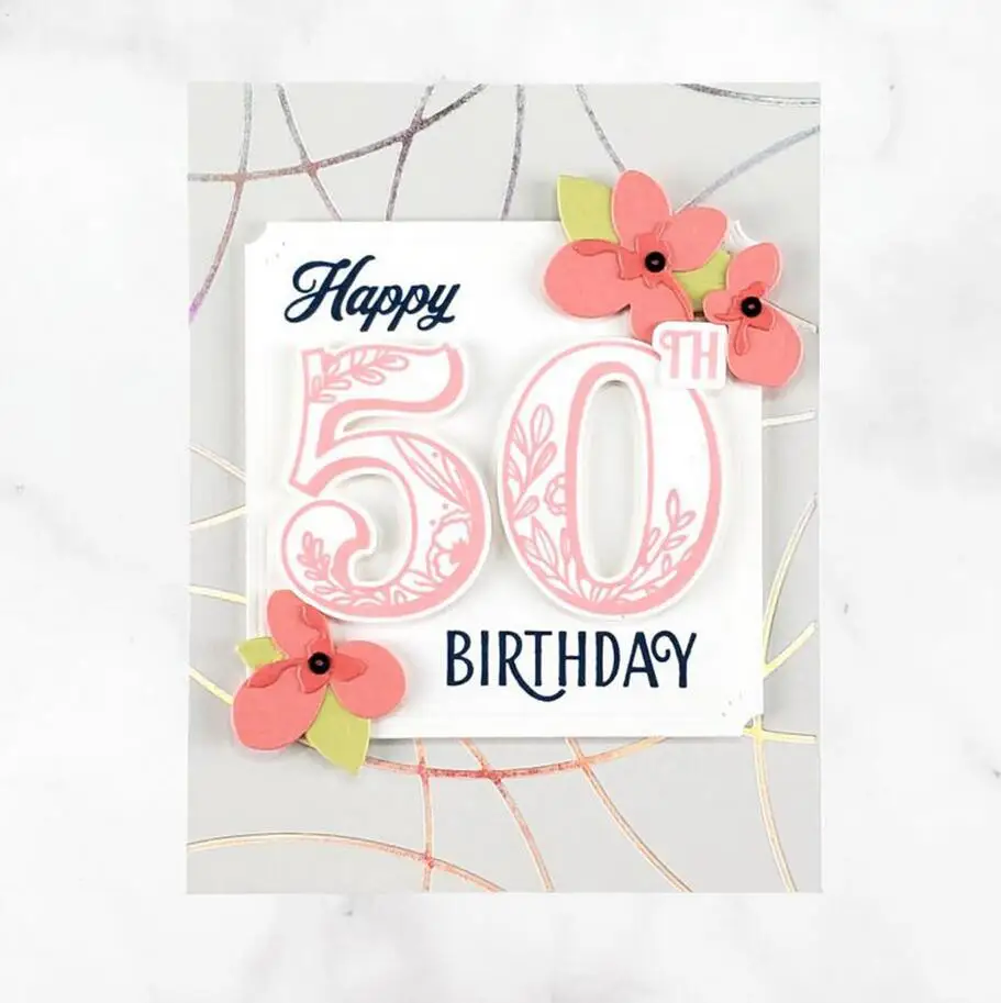 0-9 numeral Metal stencil mold Cutting Dies digit decoration scrapbook die cuts Album Paper Card Craft Embossing