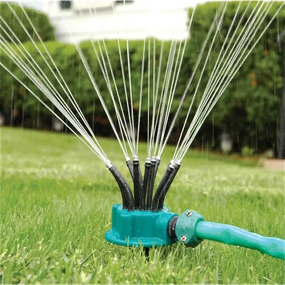 

360°Garden Irrigation Watering Sprinkler Irrigation Flow Dripper Water Drip Head Adjust Sunflower Shaped Sprinklerable Nozzle