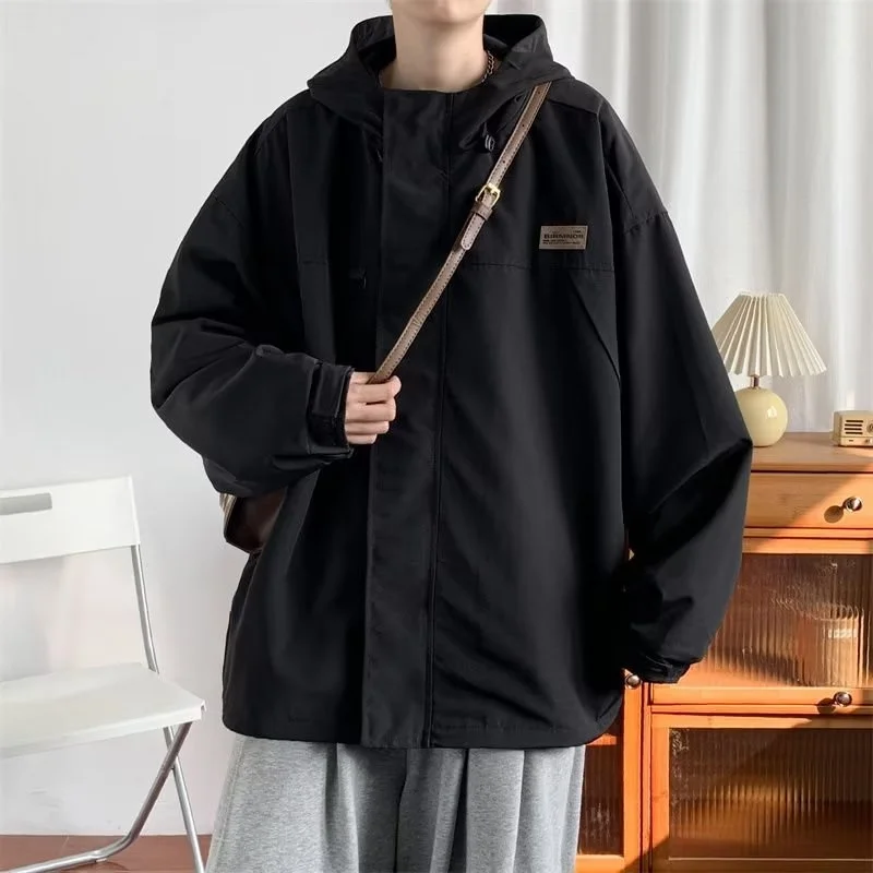 

Осень-зима, мужская модная повседневная толстовка большого размера Jaet Sli, модная рабочая одежда, длинная све, молодежная одежда стандартного кроя