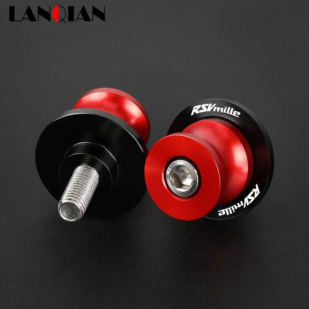 

6MM Stand Screws For Aprilia RSV MILLE 2000 2001 2002 2003 2004 2005 2006 Accessories CNC M6 Swingarm Spools Slider Stand Screw