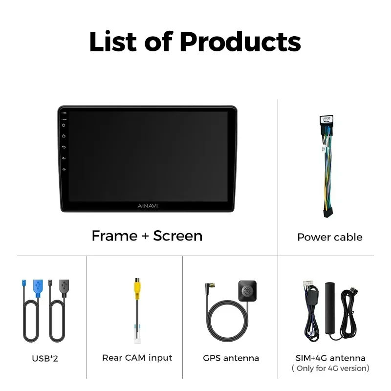 Ainavi Car Radio For Fiat Ducato 2005-2023 Citroen Jumper Peugeot Boxer Dodge Ram 2500 Wireless Carplay Android Auto Multimedia