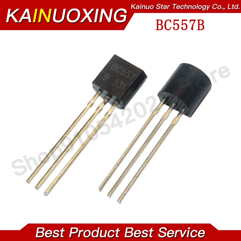 100PCS BC557B TO-92 BC557 TO92 557B new triode transistor