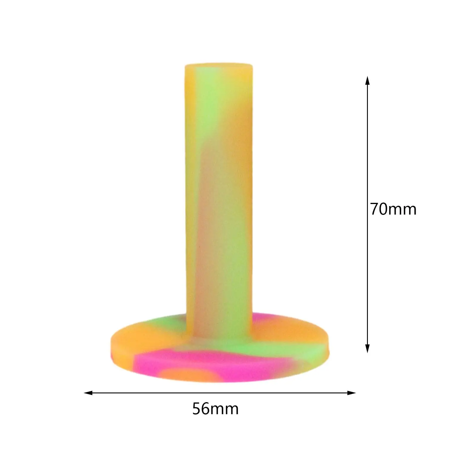 Rubber Golf Tees Holder Golf Mat Lightweight Stable Tee Holder