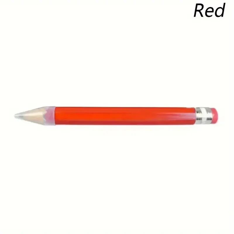 1 Stück 33 cm Riesenstift für Maler, Künstler, Studenten, großer Holzstift mit Radiergummi, Schreibwaren, Neuheit, Schule, Bürobedarf, Geschenk – Detail 7