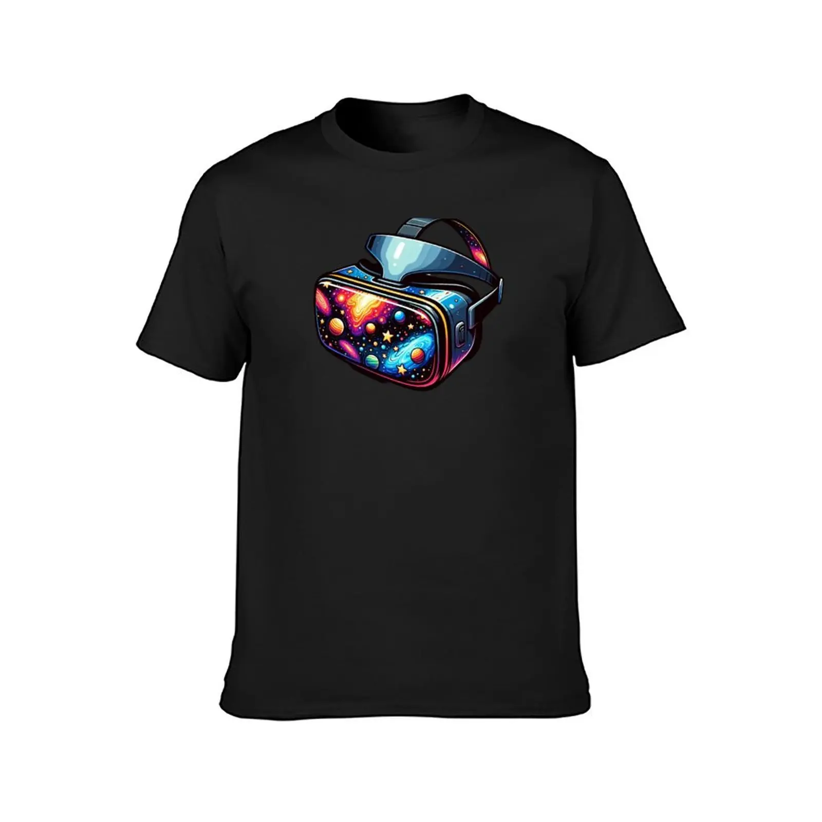 Vr Galaxy Virtual Reality Augmented Reality T-Shirt blanks plain boys whites hippie clothes plain black t shirts men