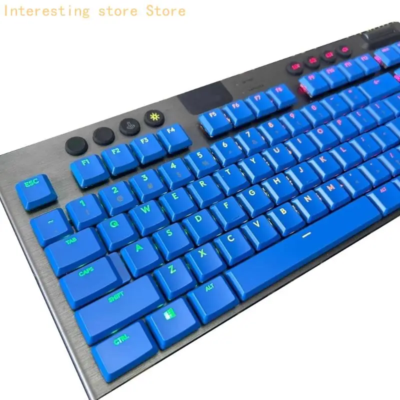 Smooth Touches Keycaps Rapid Installation for G915/G913/G815/G813 Keyboards Low Maintenance Design 55KC