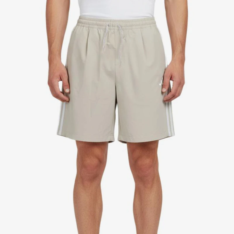 Adidas genuine WOVEN striped lace up mid waist casual shorts for men LC8853
