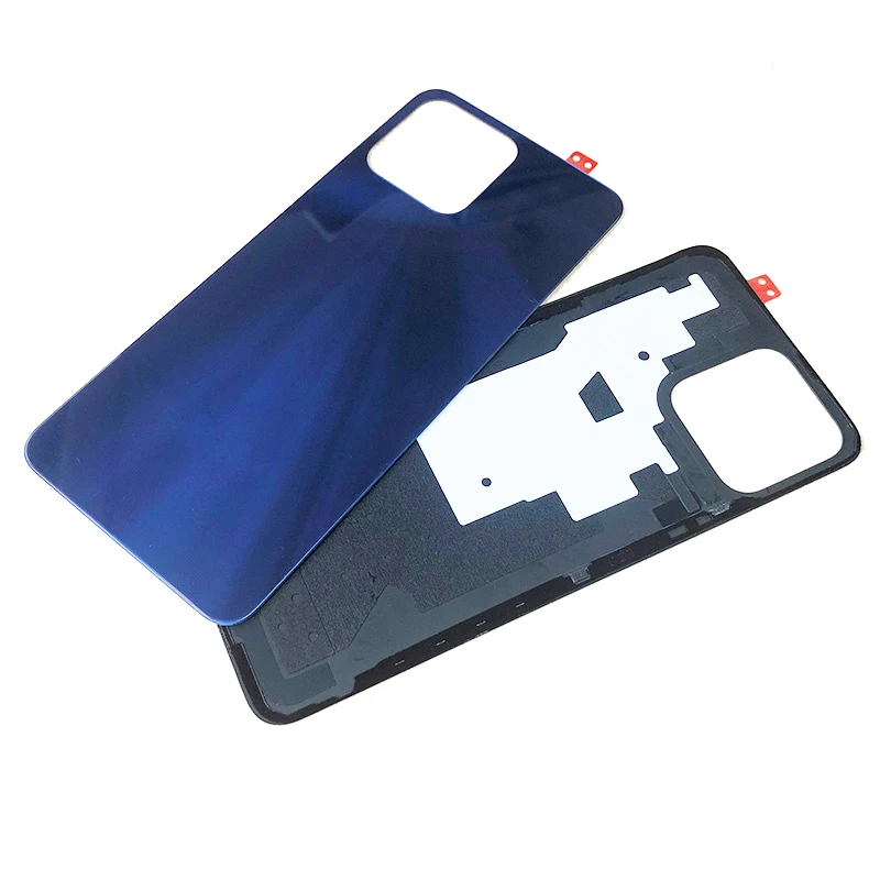 New Back Housing Battery Rear Cover For Honor X8 Back Cover Chassis Door+ Sticker Glue Smartphone Repair Parts