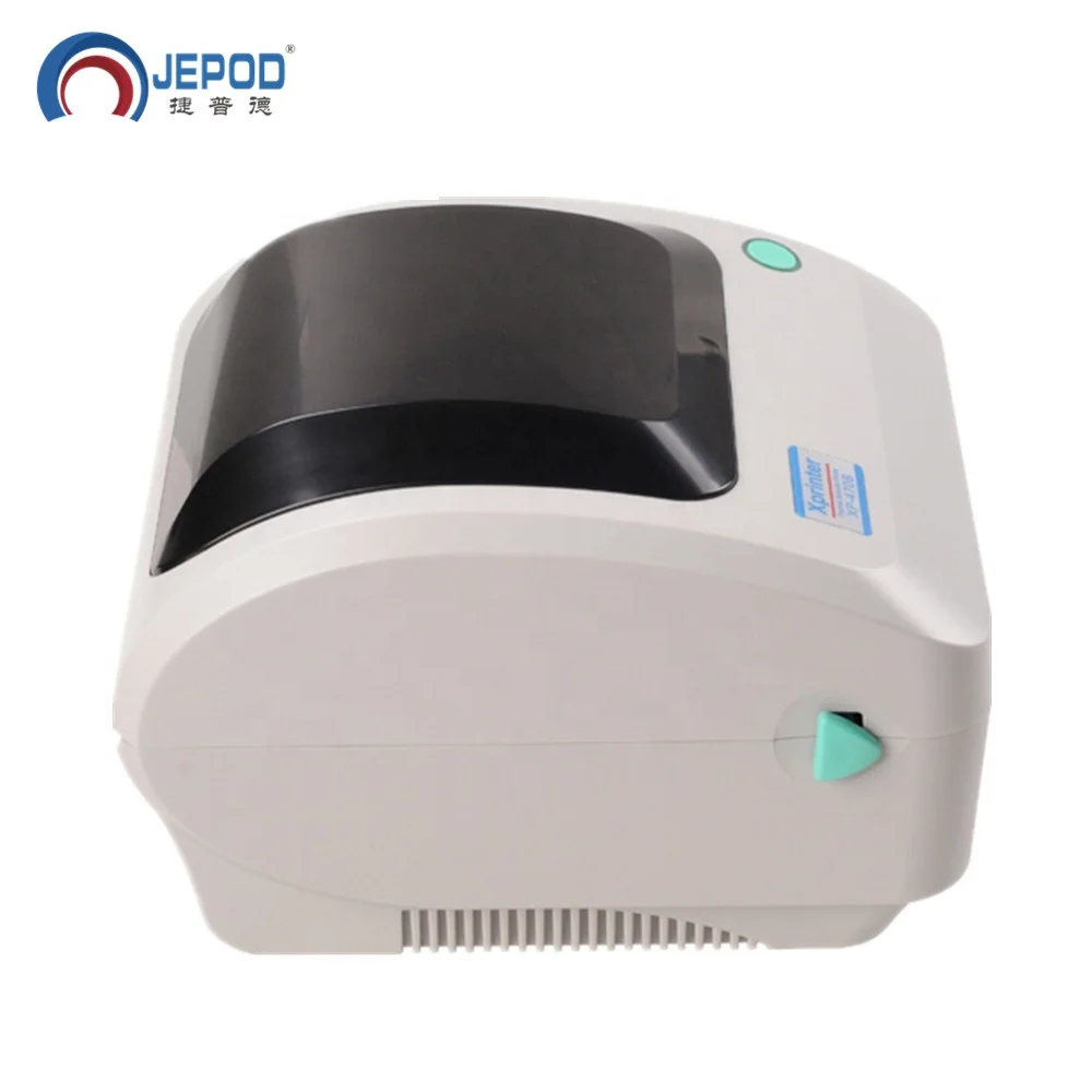 JEPOD XP-470B 4 Inch Adhesive QR Code Shipping Bar Code Direct Thermal Label Printer With Logistic Industry UPS Application