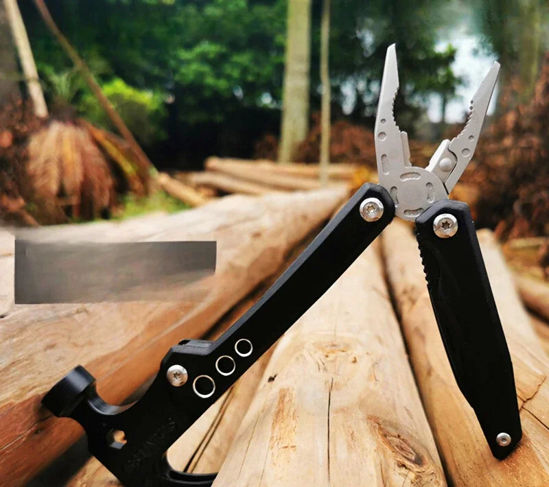 

Home multifunctional sheep horn hammer folding pliers universal tool