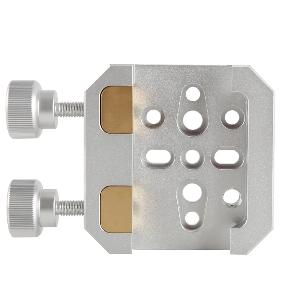 UKON-A Verstärkte DualBolt große Schwalbenschwanzklemme Rot Silber Äquatoriale Montierung AIM Große Stativplatte Astronomie-Teleskop-Zubehör