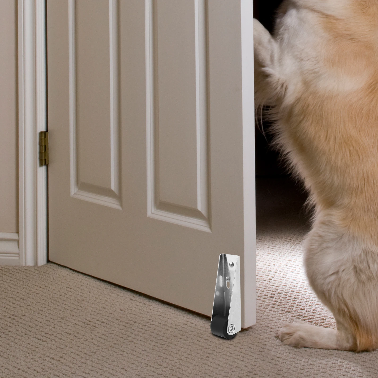 

2Pcs Wood Door Sliding Support Wheels Directional Caster for Garden Gate Barn Door Roller Smooth Mobility Noise Free