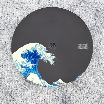 神奈川ウェーブダイヤル NH35 28.5 ミリメートルサーフィンウェーブ時計ダイヤルカスタムロゴ修正適応時計 NH35/36/4R6R7S