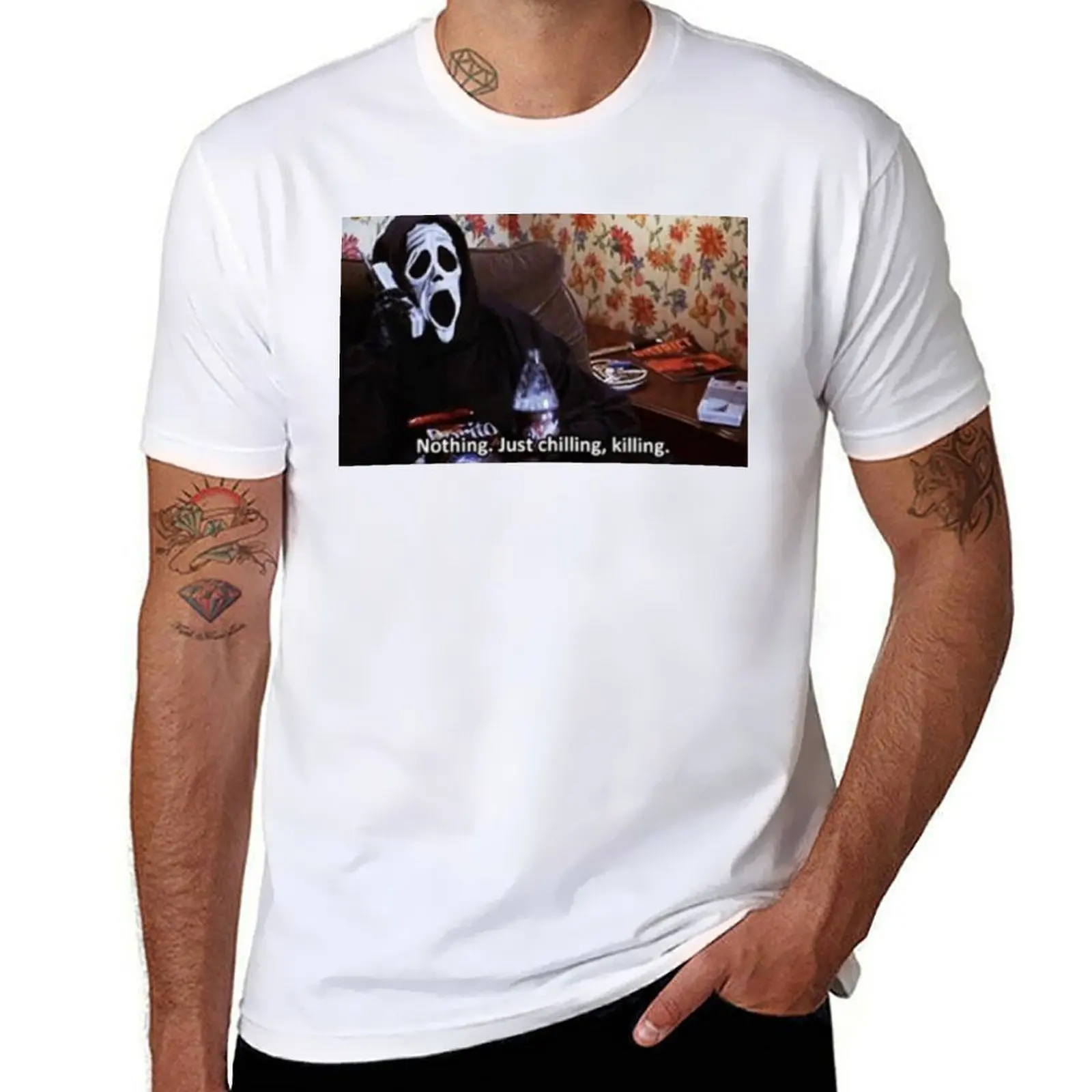 

brand man CHILLIN t luxury t graphic designer t shirts high man JUST quality shirt KILLIN T-Shirt shirts